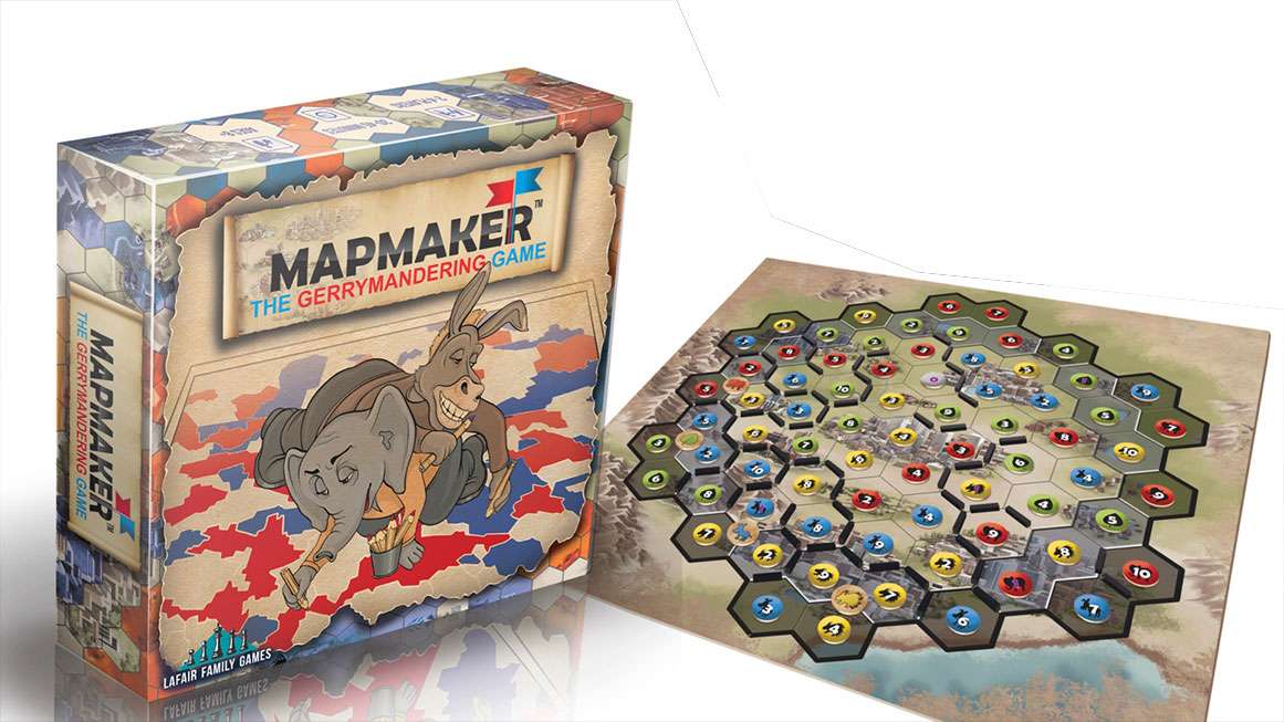 Mapmaker The Gerrymandering Game