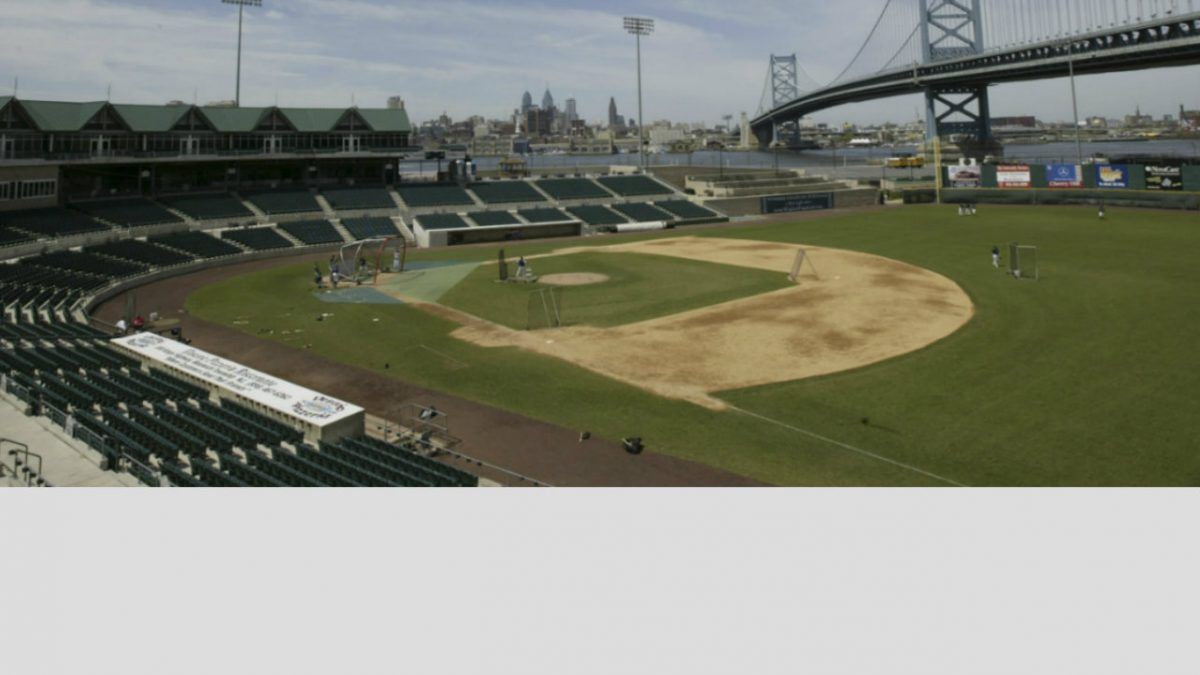 Movie Night on a Minor League Baseball field