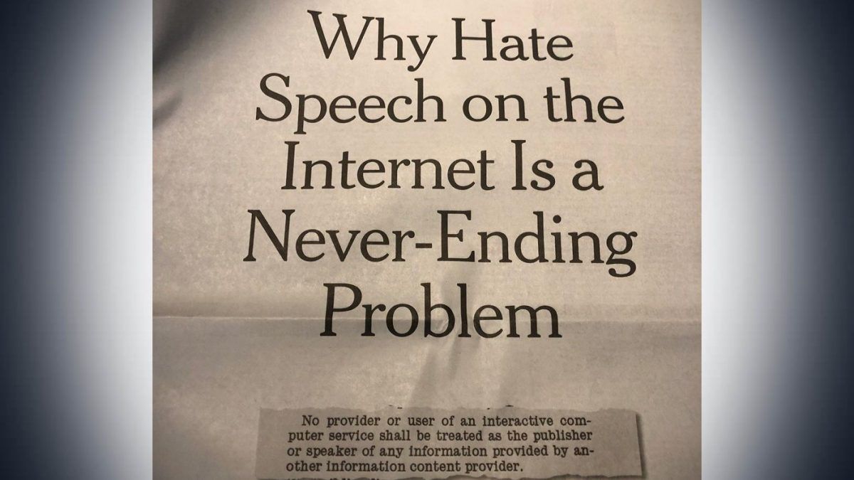 speech on internet kills communication