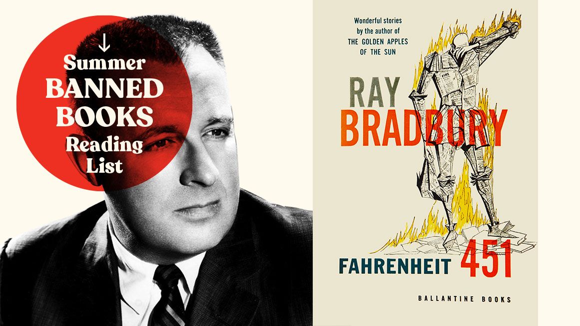 Ray Bradbury's Fahrenheit 451 banned book | Photo: Ray Bradbury; Archive PL/Alamy