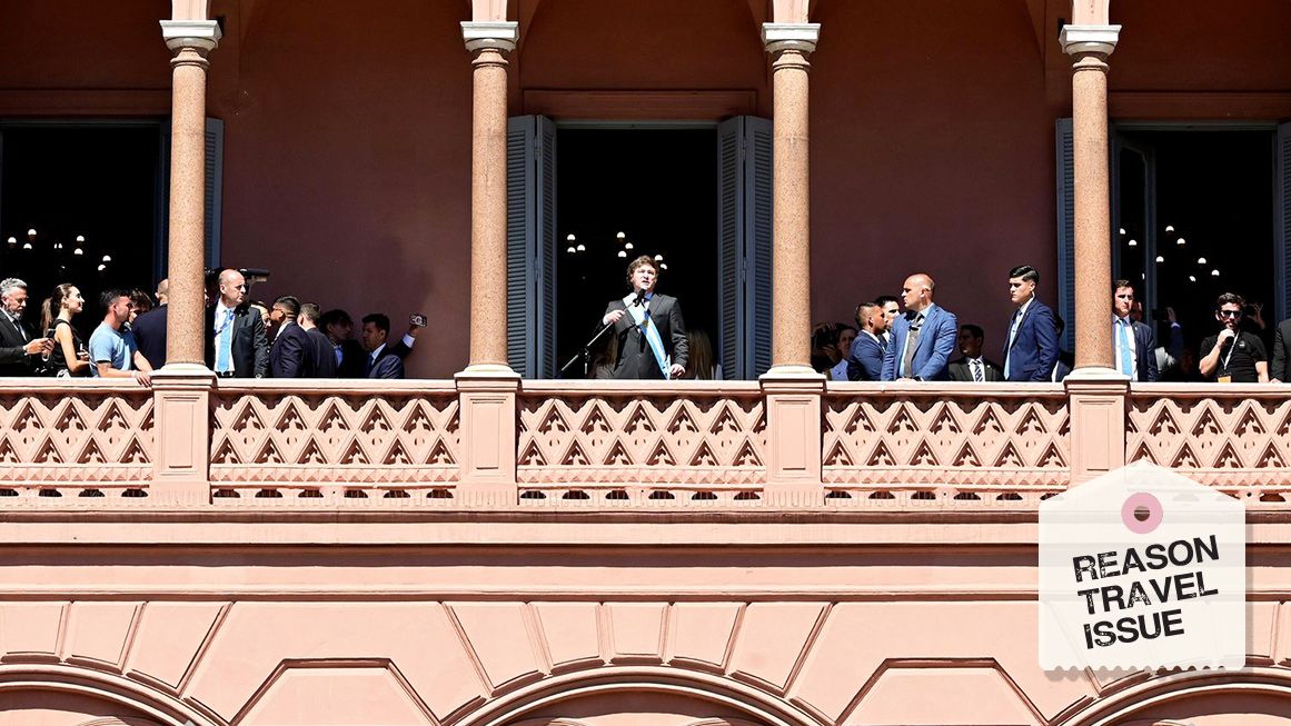 Javier Milei | Photo: Javier Milei at Casa Rosada; Xinhua/Alamy