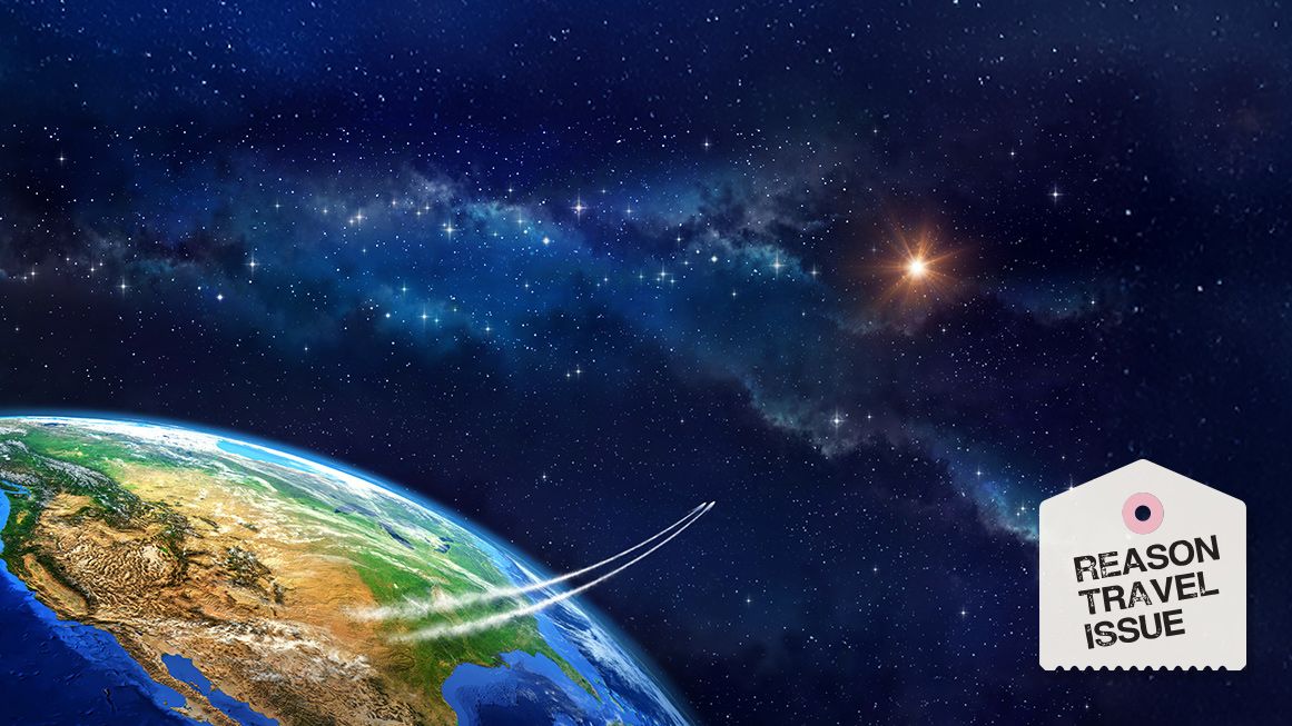 An illustration of a spacecraft leaving Earth | Illustration: titoOnz/Alamy