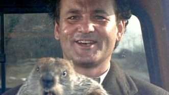 Large image on homepages | "Groundhog Day"
