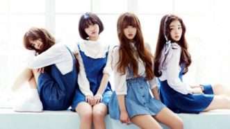 Large image on homepages | Oh My Girl/Facebook