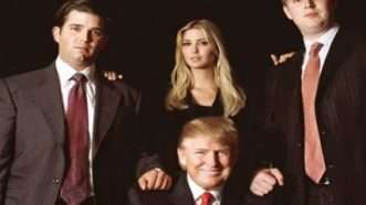 Large image on homepages | Trump family