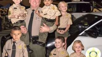 Large image on homepages | @LACoSheriff/Twitter