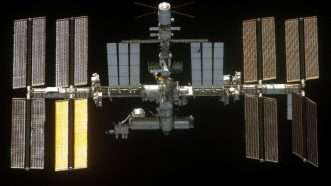 Large image on homepages | International Space Station/Wikimedia Commons