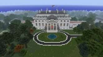 Large image on homepages | Minecraft screenshot