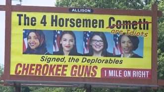 4 horsemen billboard