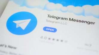 Telegram Russia | imageBROKER/Valentin Wolf/Newscom