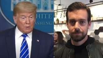 Trump-and-Jack-Dorsey | White House, cellanr/Flickr