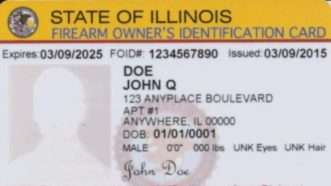 an Illinois firearm owner's identification card | Illinois State Police