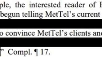 mettel redactions