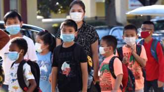 masked-schoolchildren-8-10-21-Newscom | Paul Hennessy/SOPA Images/Sipa/Newscom