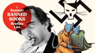 Art Spiegelman's Maus banned book | Photo: Art Spiegelman; Roger Ressmeyer/Corbis/VCG/Getty; Illustration: Maus (cover detail); sjbooks/Alamy