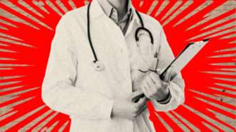 A doctor holding a clip board | Illustration: Lex Villena; Andrea De Martin | Dreamstime.com
