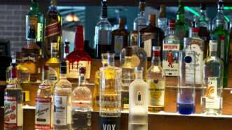 Bottles of alcohol at a restaurant bar | Photo 24525293 / Alcohol © Wisconsinart | Dreamstime.com