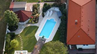 swimming pool drone surveillance France taxes tax pools IRS | Photo 2721766 © Tomas Hajek | Dreamstime.com