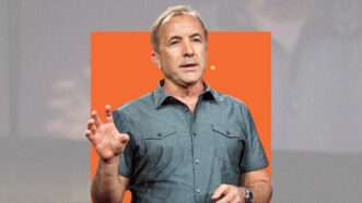 Michael Shermer speaking | Lex Villena, Reason, Bret Hartman