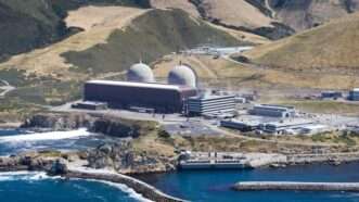 aerial view of Diablo Canyon nuclear plant