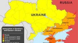 Ukraine Annexation Map