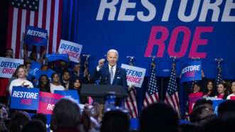 Biden rally for abortion rights