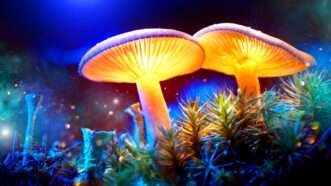 Glowing mushrooms |  Subbotina/Dreamstime.com
