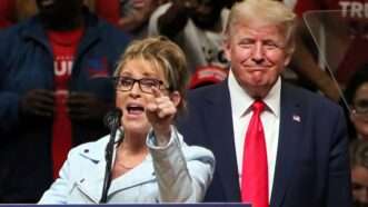 Sarah Palin, Donald Trump, ranked choice voting, Alaska, elections | Al Grillo Zuma Press WireService/ZUMAPRESS/Newscom