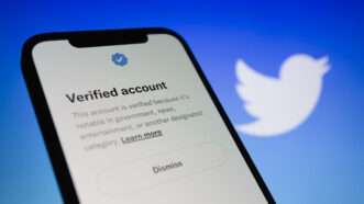 Twitter verified screen | Andre M. Chang/ZUMAPRESS/Newscom