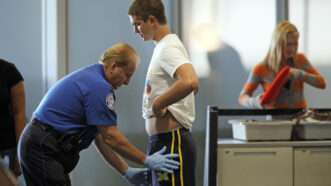 Omnibus spending bill Transportation Security Administration TSA patdown airports Congress spending pay raises