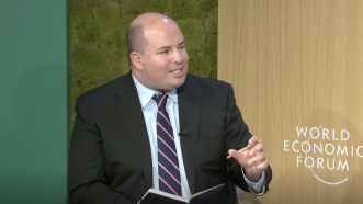 Brian Stelter at the World Economic Forum