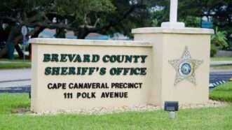 Brevard Sheriff's Dept. Sign