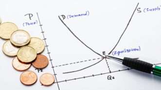 Supply and demand chart | Lubos Chlubny / Dreamstime.com