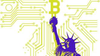Proposition–Bitcoin-Is-the-Future-of-Free-Exchange | Illustration: Joanna Andreasson; Source image: smartboy10/iStock