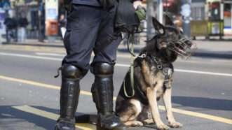 Police dog K9 California state legislature criminal justice reform policing reform cops dogs