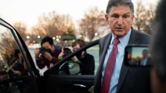Sen. Joe Manchin is telling the truth about Social Security. "If we do nothing and just sit back with our hands in our pockets...they're going to have automatic cuts." | Graeme Sloan/Sipa USA/Newscom