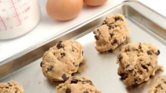 Cookies on a baking sheet | Photo 1251138 © Gvictoria | Dreamstime.com