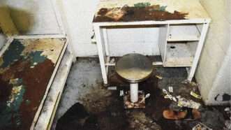 LaShawn Thompson's jail cell. | Michael Harper