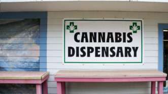 Cannabis dispensary sign