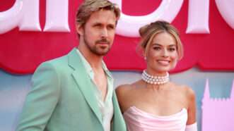 Ryan Gosling and Margot Robbie are not going to be replaced by artificial intelligence. | Fred Duval/ZUMAPRESS/Newscom