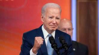 Joe Biden plans to boost federal workers' pay by 5.2 percent, the largest increase since 1980. | Annabelle Gordon - CNP/CNP / Polaris/Newscom