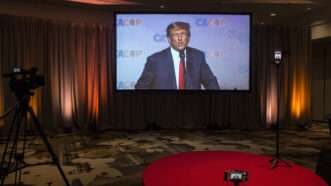 President Donald Trump at the California GOP convention | Brian Cahn/ZUMAPRESS/Newscom