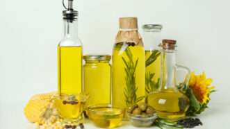 Bottles of seed oils | Atlasfotoreception | Dreamstime.com
