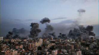 The bombing of Gaza | Ahmed Zakot / SOPA Images/Sipa USA/Newscom