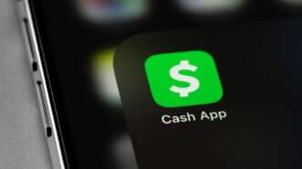 Closeup of the CashApp icon on an iPhone screen. | Mikhail Primakov | Dreamstime.com