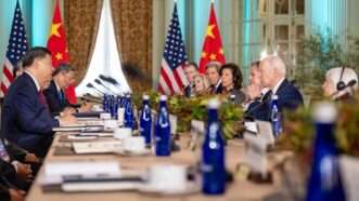Xi and Biden | HO/Newscom