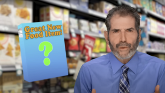 John Stossel is seen at a grocery store | Stossel TV