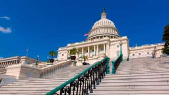 U.S. Capitol seen up a staircase | Lunamarina/Dreamstime.com