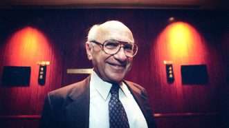 Milton Friedman smiling | Jon Hargest/SCMP/Newscom