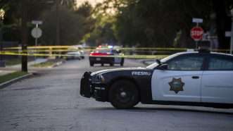 Fresno, California police car. | CHINE NOUVELLE/SIPA/Newscom